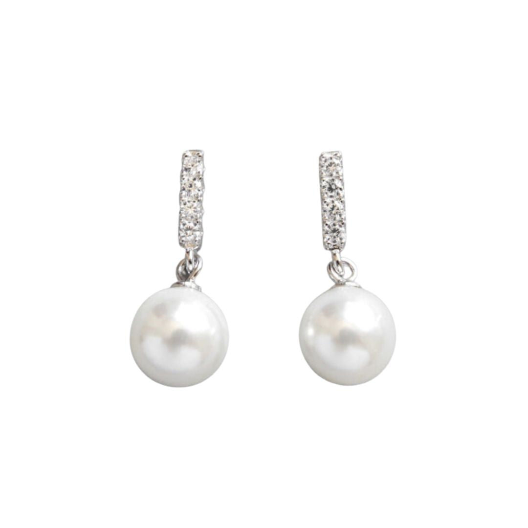 The "I Love My Girlfriend" Pearl Studs