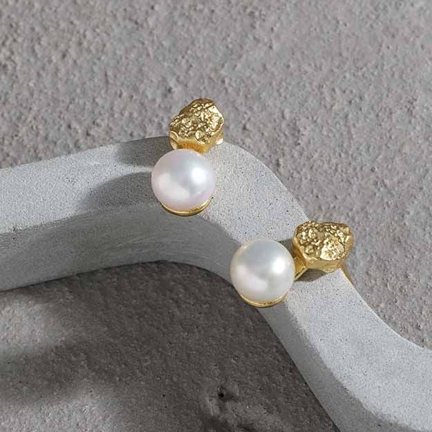 The Lumiere Pearl Studs