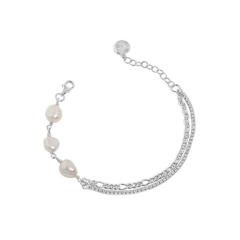 The Trinity Pearl Bracelet