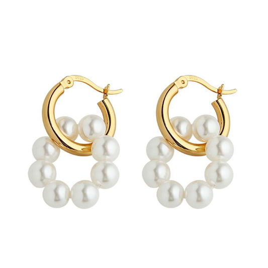 The Loopy Pearl Earrings